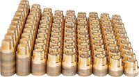 Pack rallonges de robinet bronze 90 pièces DN 15 (1/2")