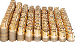Pack rallonges de robinet bronze 90 pièces DN 15 (1/2")