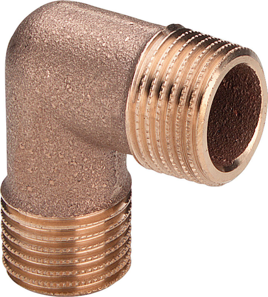 Raccord fileté bronze coude 90° M/M Type 3091