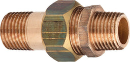 Raccord fileté bronze union plate M/M Type 3334