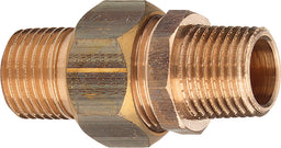 Raccord fileté bronze union conique M/M Type 3344