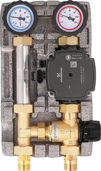 Module hydraulique Easyflow DN20 circuit de régulation valeur constante,thermique 20-43° et raccord compteur d energie