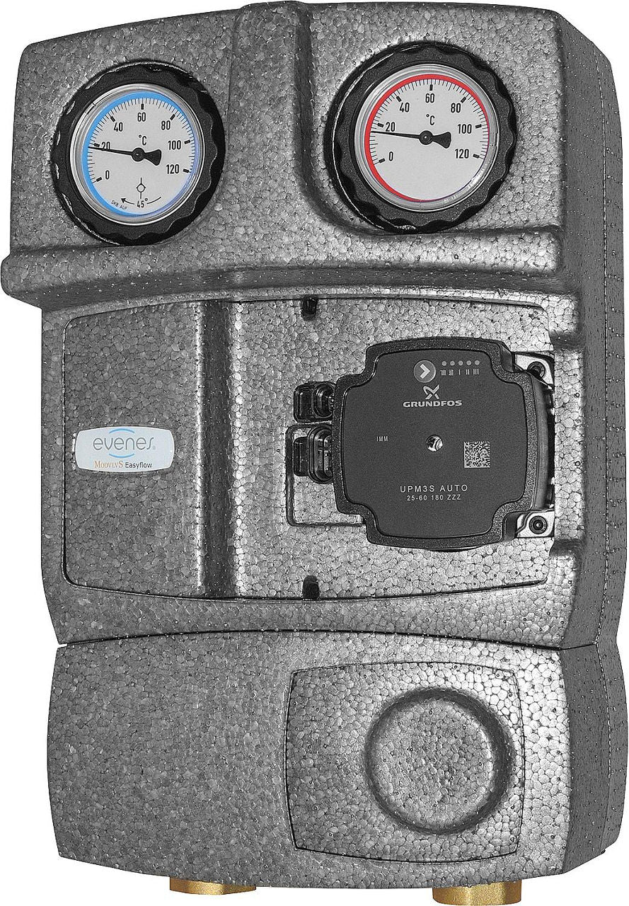 Module hydraulique Easyflow DN 25 (1") non mélangé – détail