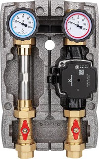 Module hydraulique Easyflow DN25(1") non mélangé, raccord compteur d energie