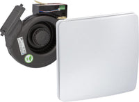Insert de ventilateur evenes EC, avec programmes horaires, façade comprise, DN 75