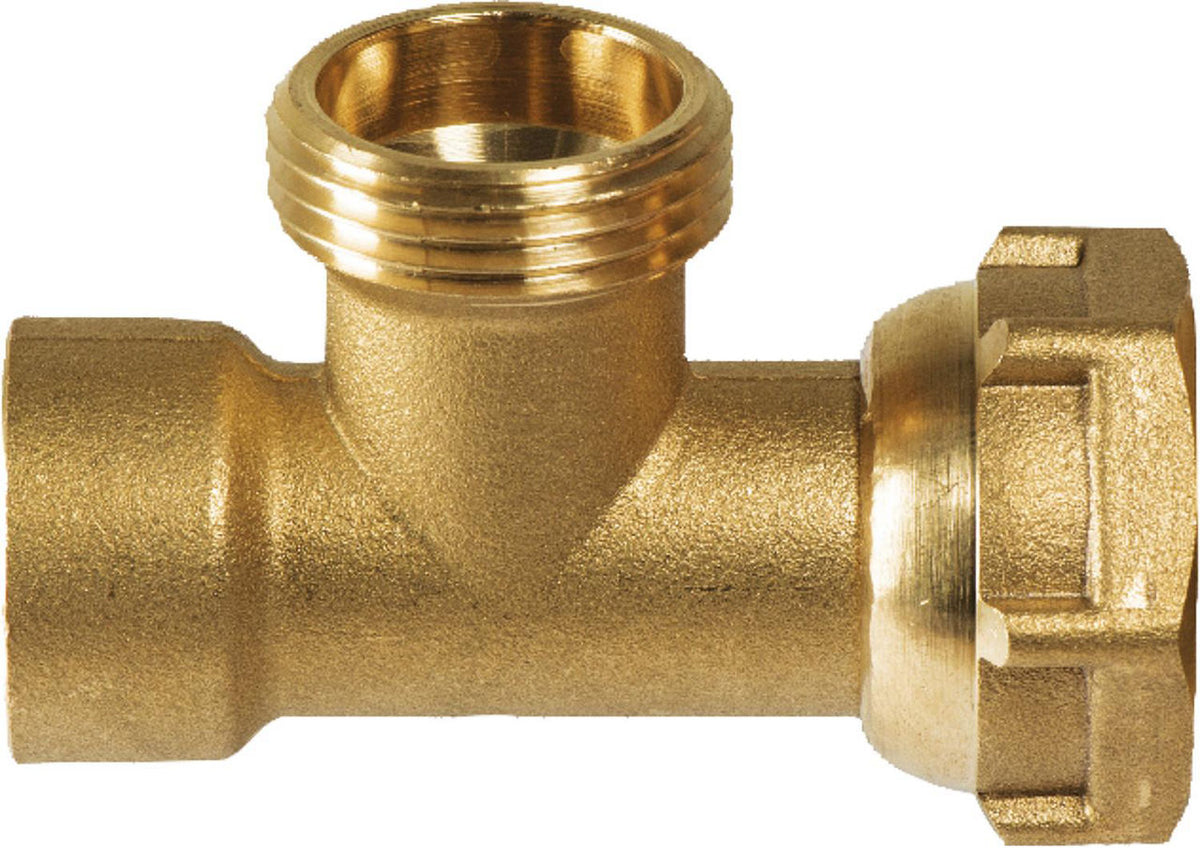 Té DN 15 (1/2") F x DN 20 (3/4") M x DN 20 (3/4") ET