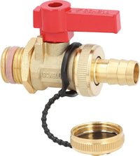 Robinet de vidange KFE à boisseau sphérique SCHELL DN15 (1/2") laiton brut