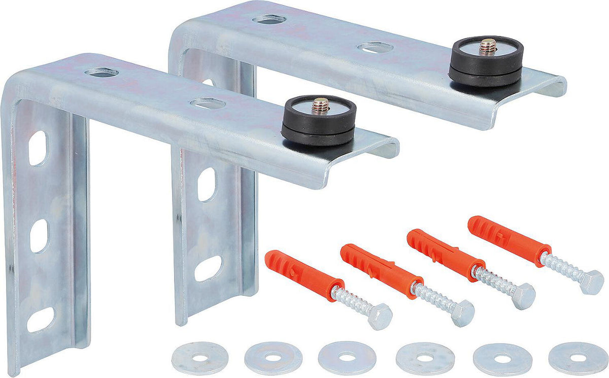 Kit de consoles murales type LU-HV 160/220 pour collecteur HV 80, HVM et HVM SU
