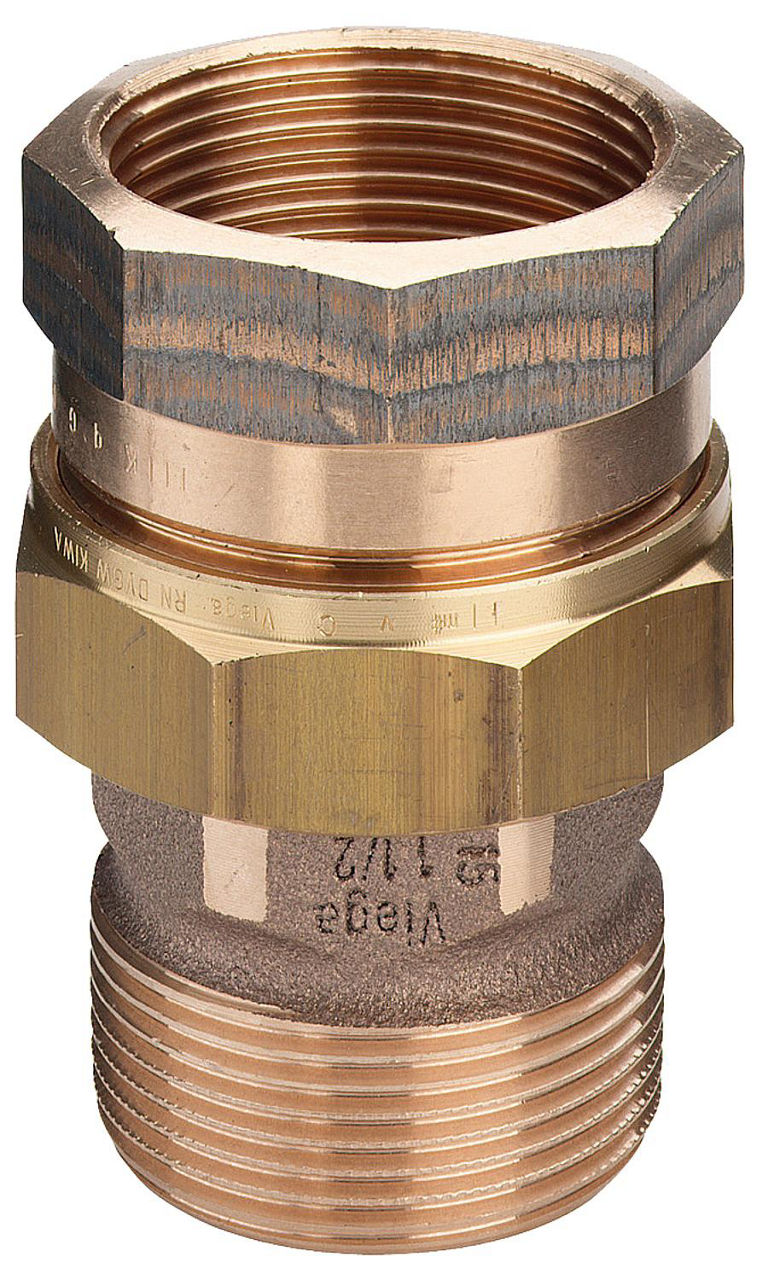 Raccord fileté bronze union plate F/M Type 3331