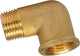 Raccord en laiton Coude 90° (M/F)