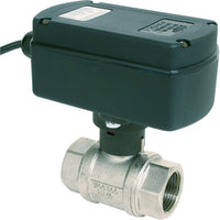 Vanne à boisseau sphérique laiton électro-motorisée BE-EMV série 800, femelle × femelle