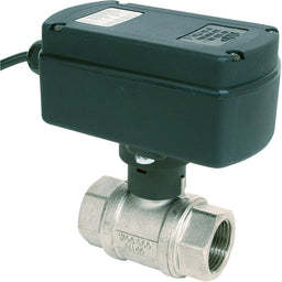 Vanne à boisseau sphérique laiton électro-motorisée BE-EMV série 800, femelle × femelle