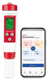 Testeur combiné conductivité et pH Purotap EC-pH 2035