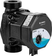 Lowara ecocirc heating circulator, 130 mm installation length