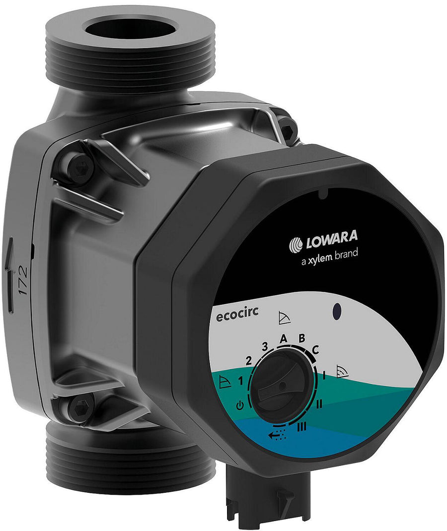 Lowara ecocirc Heizungsumwälzpumpe, Baulänge 130 mm