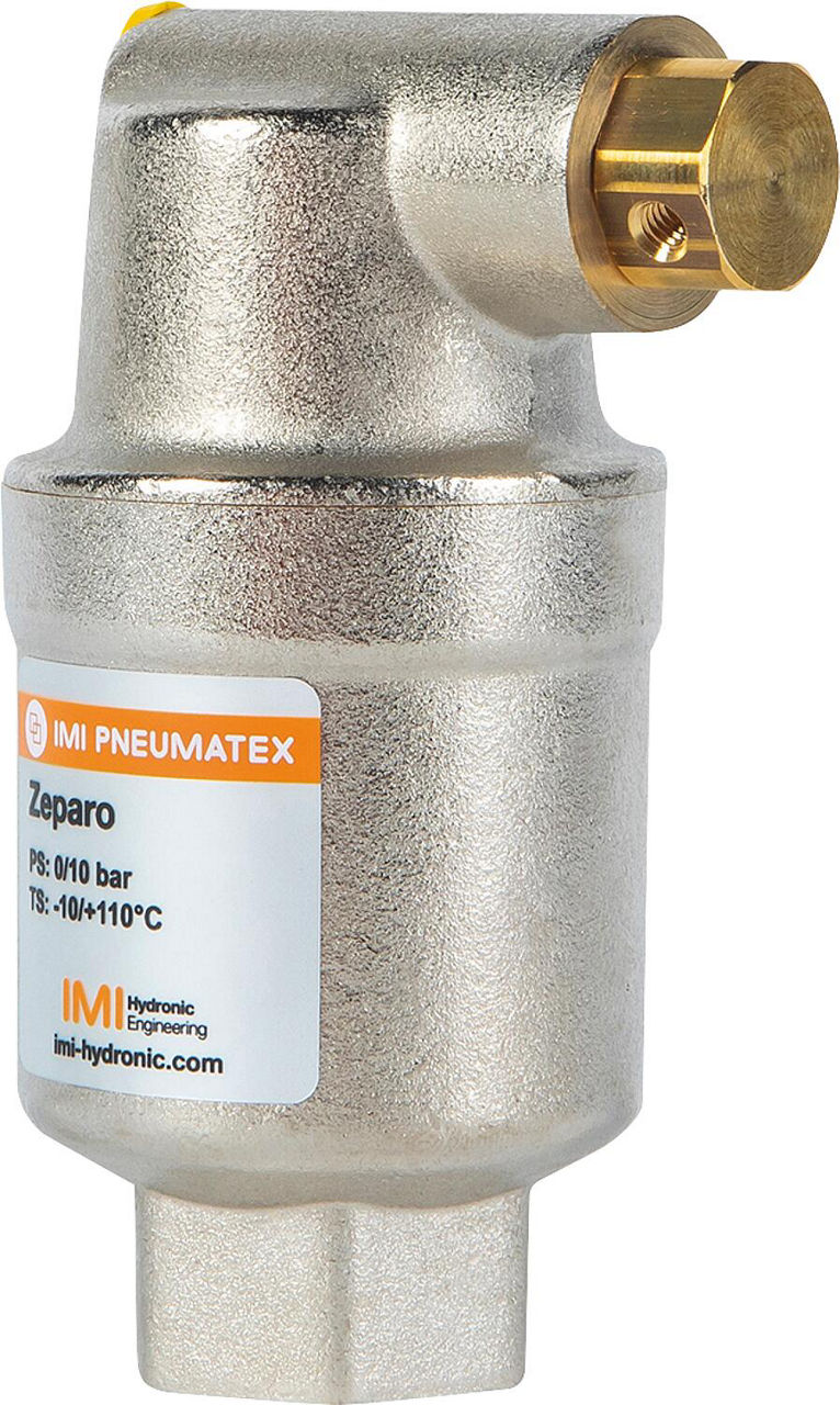 Purgeur automatique solaire IMI Pneumatex ZUTS Solar 15, DN 15 (1/2") femelle