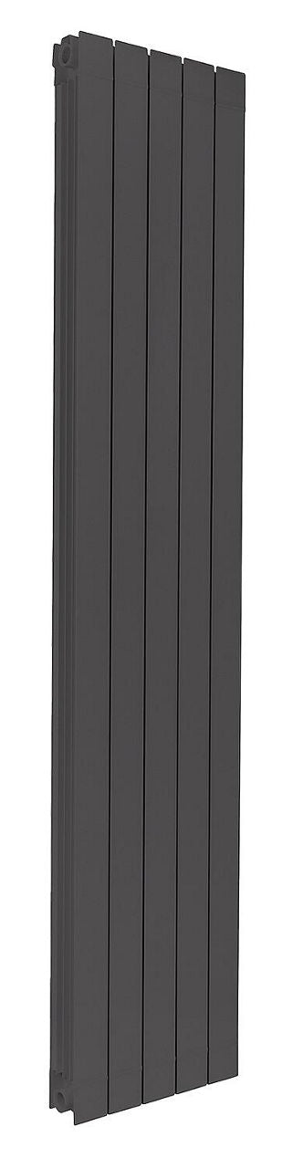 Radiateur en aluminium Garda S/90, gris ardoise RAL 7015