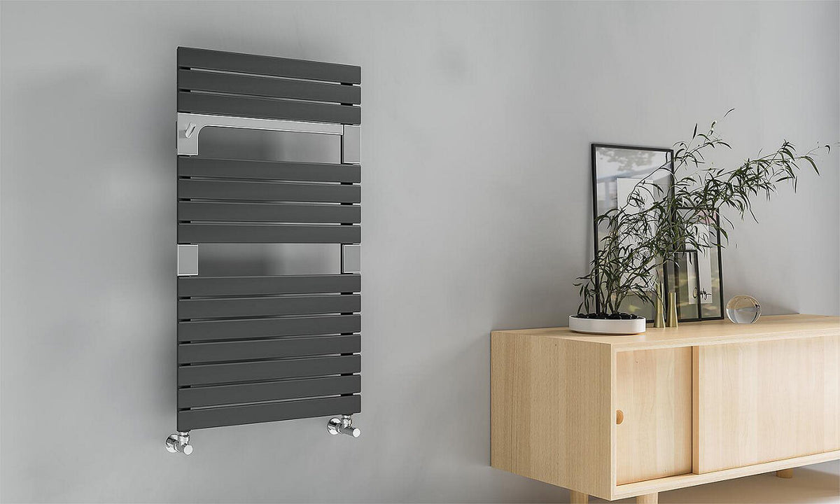 Radiateur sèche-serviettes Torino, anthracite