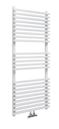 Radiateur sèche-serviettes Trapani avec raccord central