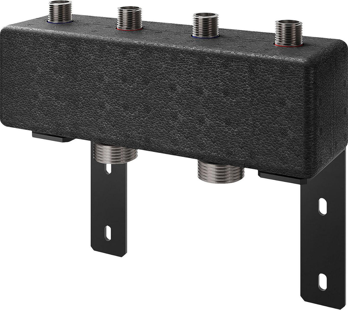 Collecteur-répartiteur de chauffage Evenes type VT 2 mâle DN 20 (3/4") – 50 kW, 2 m³/h
