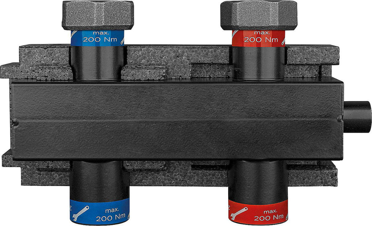 Découpleur hydraulique Evenes type W3 M DN 32 (1"1/4) femelle avec isolation – 70 kW, 3 m³/h