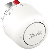 Tête thermostatique Danfoss Aero pour vanne RAV/RAVL, sonde intégrée, 7-28 °C