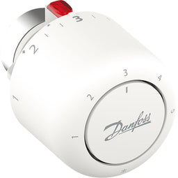 Tête thermostatique Danfoss Aero pour vanne RAV/RAVL, sonde intégrée, 7-28 °C