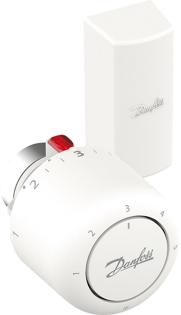 Tête thermostatique Danfoss Aero pour vanne RAV/RAVL, capillaire 2 m, 7-26 °C