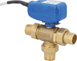 Vanne motorisée MUT TMO XL 3 voies, commande SPST 230 V, DN25 (1") mâle, avec raccords