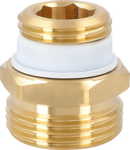 Nipple de transition en laiton eurocône DN 20 (3/4") × DN 15 (1/2") mâle