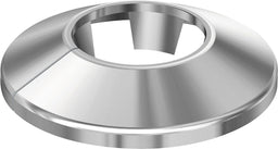Rosace à serrage RVC chromée pour tube de radiateur