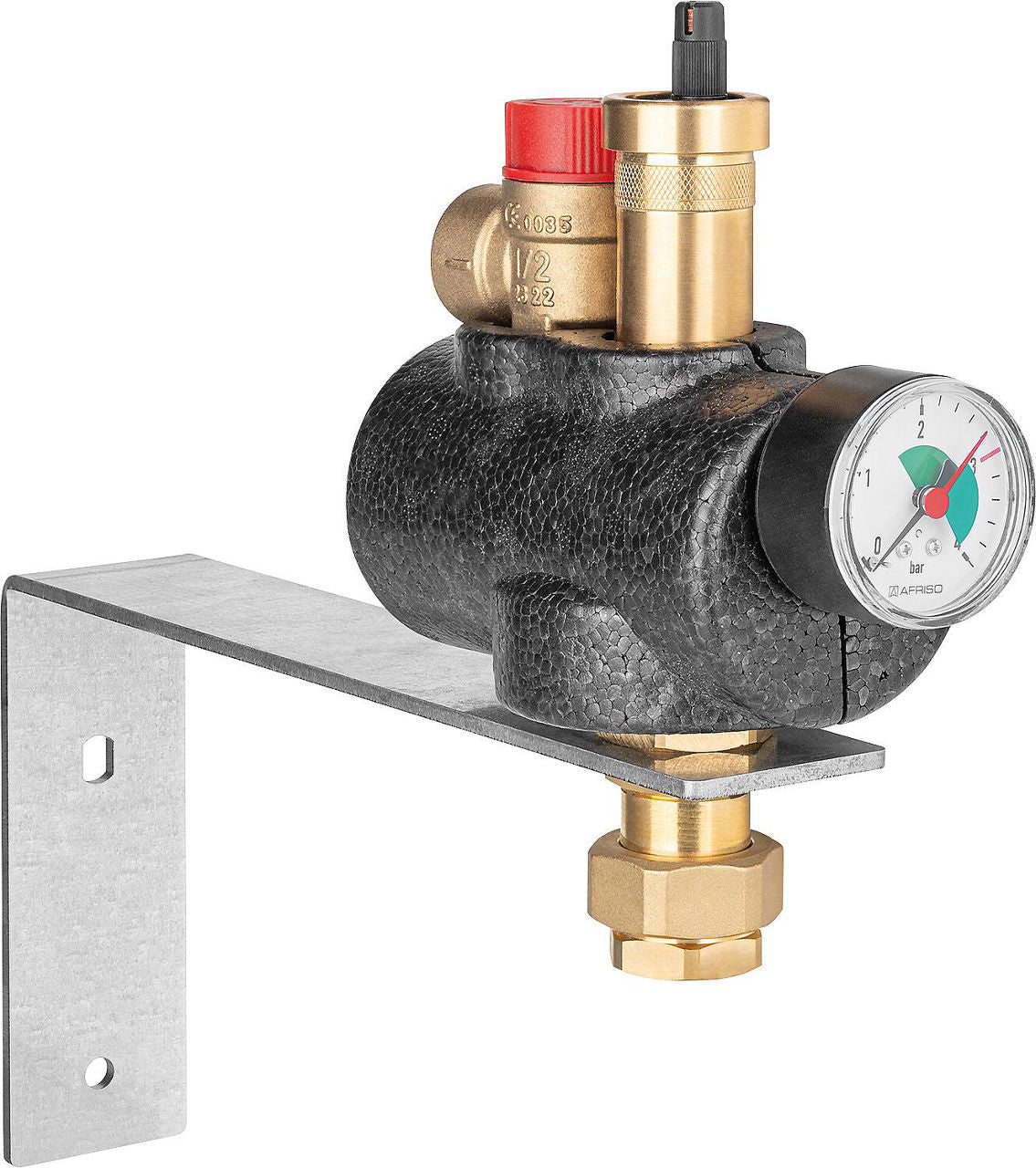 Groupe de raccordement de vase compact pour chauffage