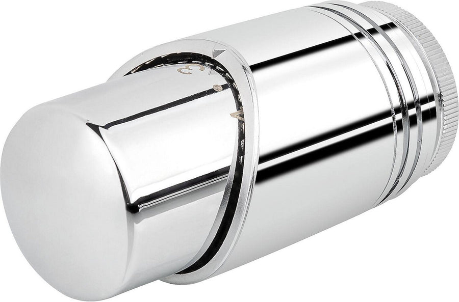 Tête thermostatique design 2TT chromée M30 x 1,5, sonde à liquide