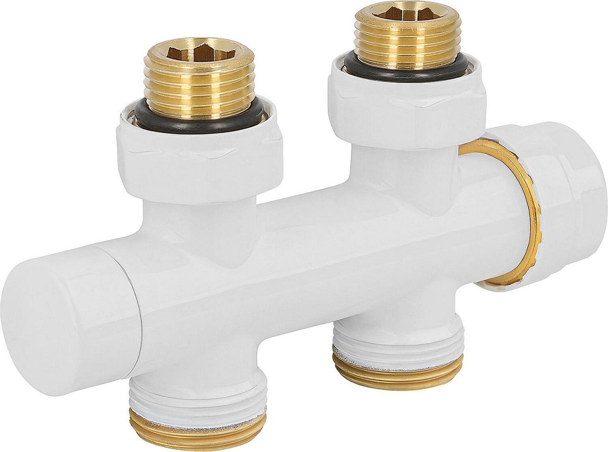 Bloc de robinet thermostatique design 343/344TB blanc DN 20 (3/4")