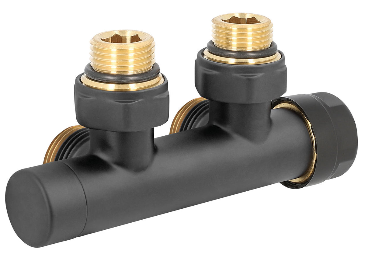 Bloc de robinet thermostatique design 343/344NN noir DN 20 (3/4")