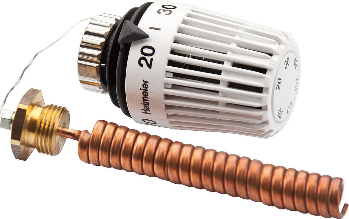 Tête thermostatique IMI Heimeier K, sonde à immersion R 1/2" × 118 mm