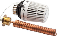 Tête thermostatique IMI Heimeier K, sonde à immersion R 1/2" × 118 mm