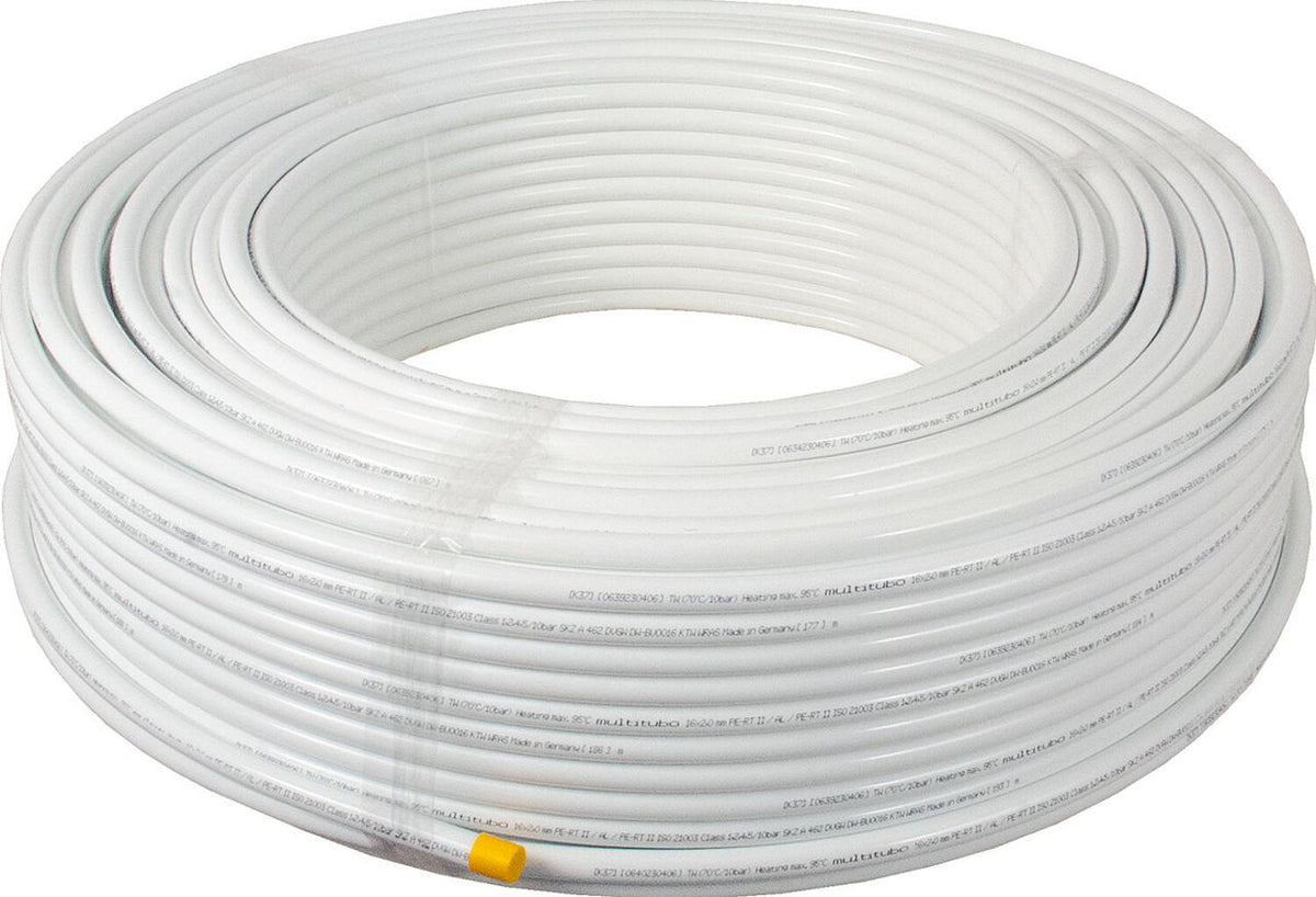 Tube composite multicouche Multitubo PE-RT en couronne avec couche aluminium Ø16-32 mm