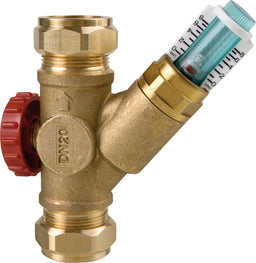 Vanne d'équilibrage WATTS® WattFlow OL SRVOL-KVSR, raccord à compression, DN 20 (3/4")