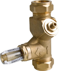 Vanne d'équilibrage WATTS® WattFlow BP SRV-KVSR, raccord à compression 22 mm
