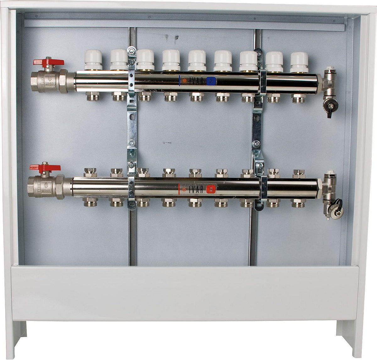 Coffret de distribution en saillie Waterlo VA/L blanc