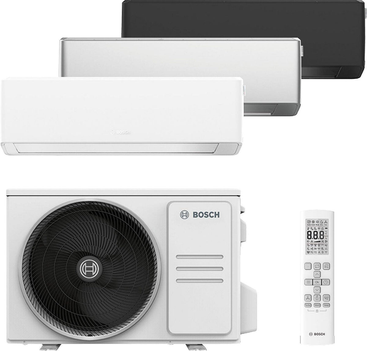 Climatiseur mono-split Bosch CL 7000i-Set R32, unité extérieure et intérieure