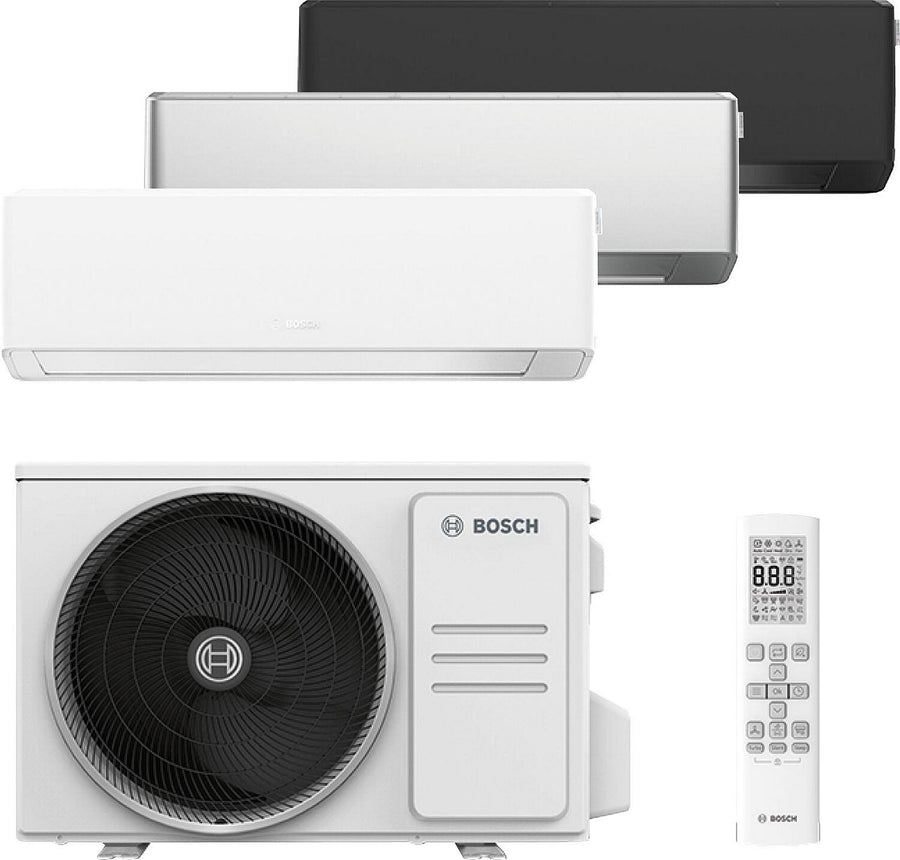 Climatiseur mono-split Bosch CL 7000i-Set R32, unité extérieure et intérieure