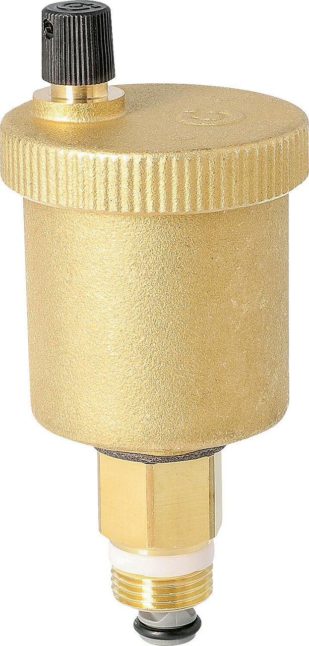 Purgeur automatique Caleffi MINICAL type 5021, avec vanne à fermeture rapide, filetage mâle
