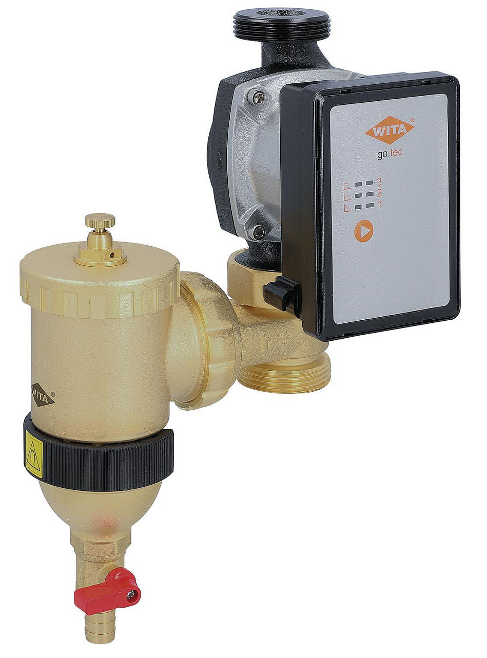 Circulateurs de chauffage-séparateur de boue 40/60, kit d'optimisation du chauffage 180mm de Longueur