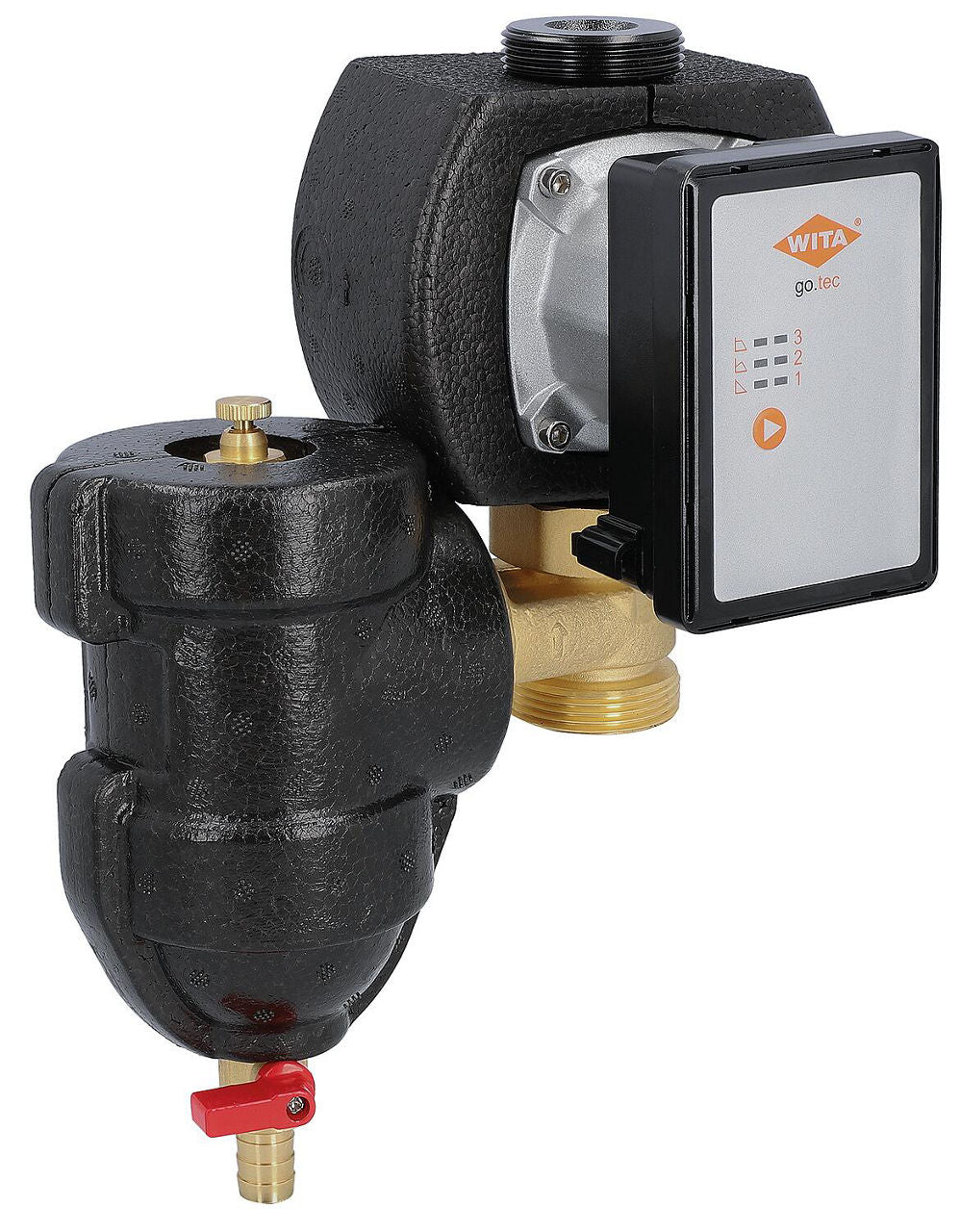Circulateurs de chauffage-séparateur de boue 40/60, kit d'optimisation du chauffage 180mm de Longueur