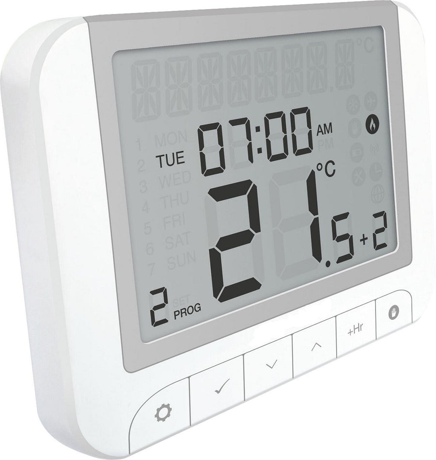 Thermostat d'ambiance sans fil digital programmable WBRT520TX+