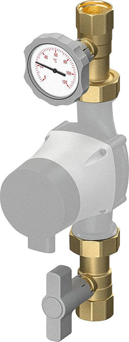 Kit d'arrêt de pompe Flamco C DN 25 (1") sans clapet anti-retour