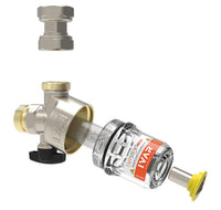 Séparateur de magnétite et désemboueur Dirstop Mini DN 20 (3/4") Mâle