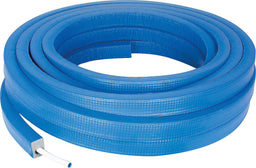Tube multicouche Uponor Uni Pipe Plus DHS26 pré-isolé excentrique blanc, en rouleaux